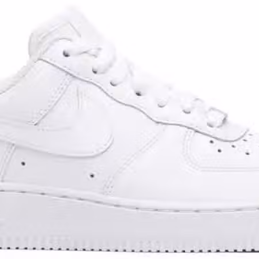  全新的Nike Air Force 纯白正品 小白鞋 图片 4