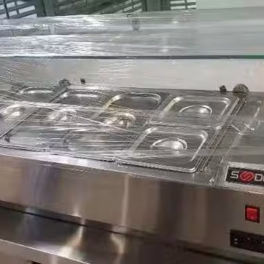 奶茶店桌面冰柜，9成半新，适合奶茶店，冷熟食，及其它商业用途，厨具，价格$300 图片 1