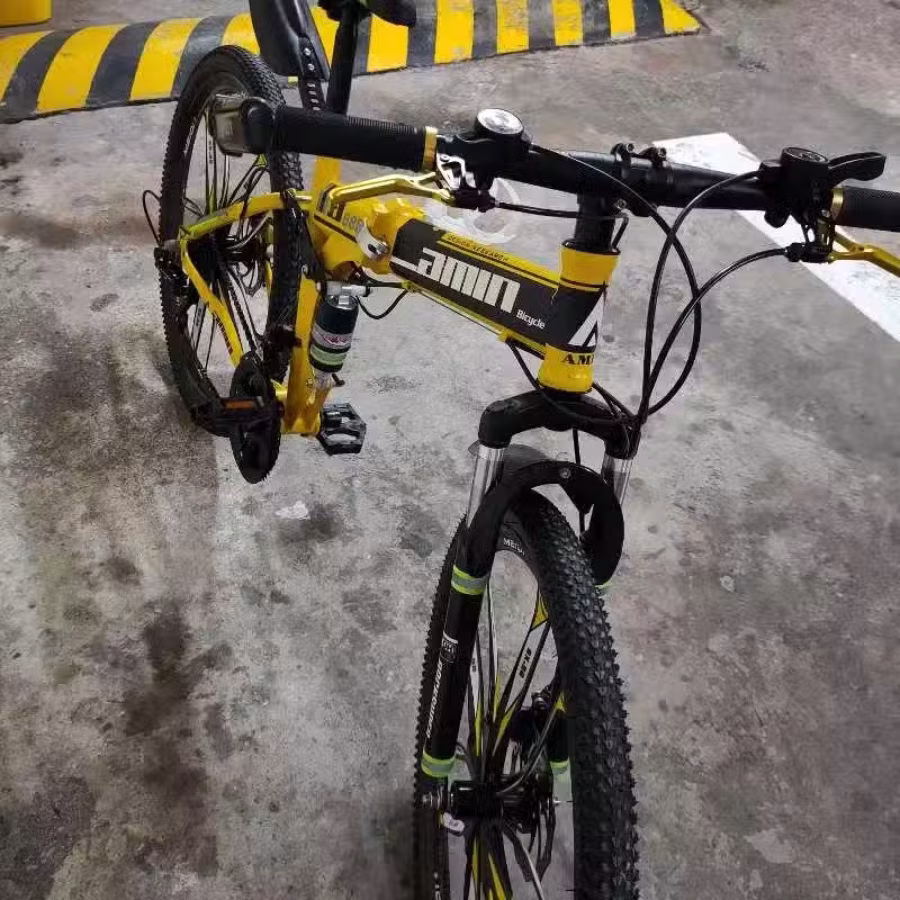 二手折叠式脚车，买了二个月，还很新，有水壶架，全部只卖$180，在orchard 图片 7