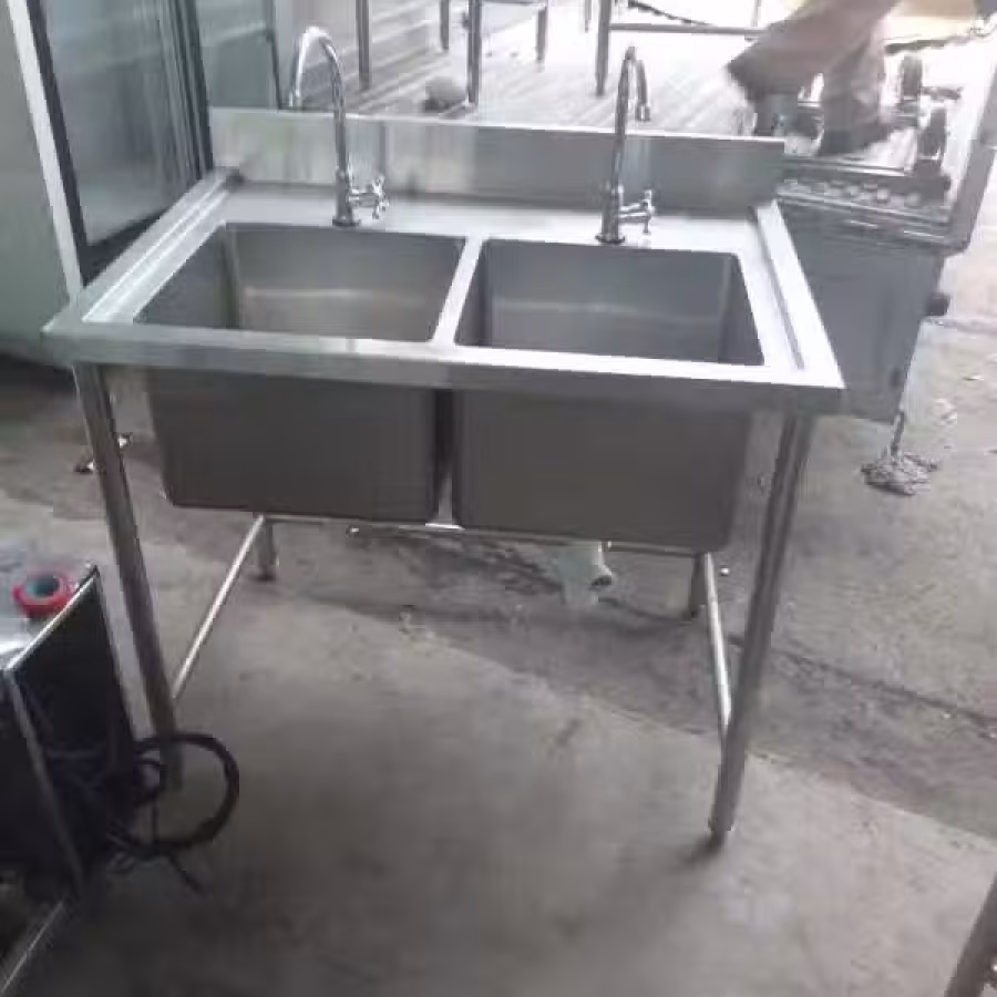 白钢厨具水盆 图片 1