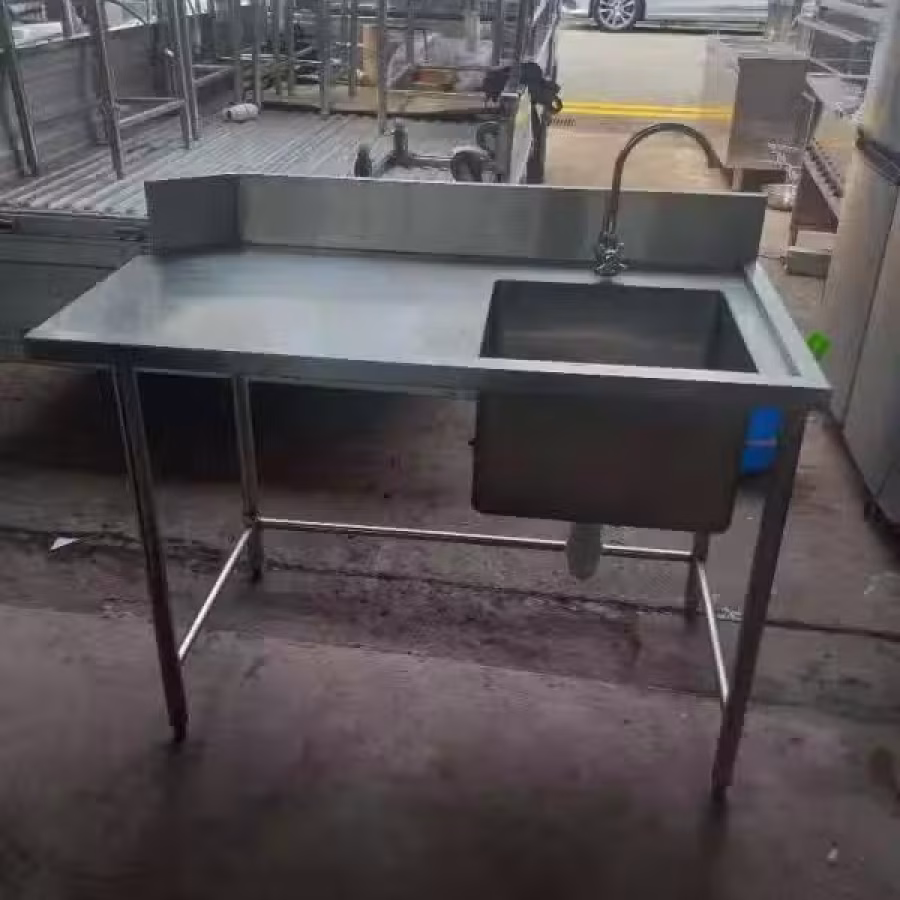 白钢厨具水盆 图片 2
