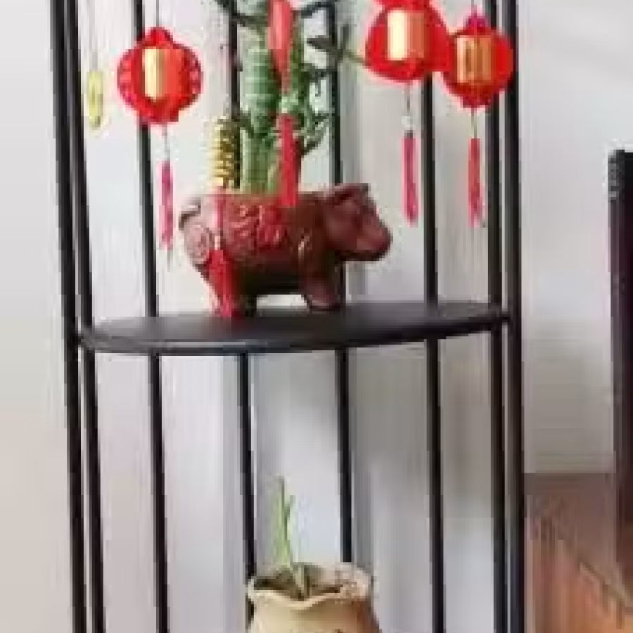铁艺美式置物架 （花架 书架 酒架....） 图片 1