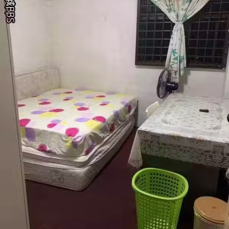 阿裕尼 超大实木单人床 $30 自取 图片 1