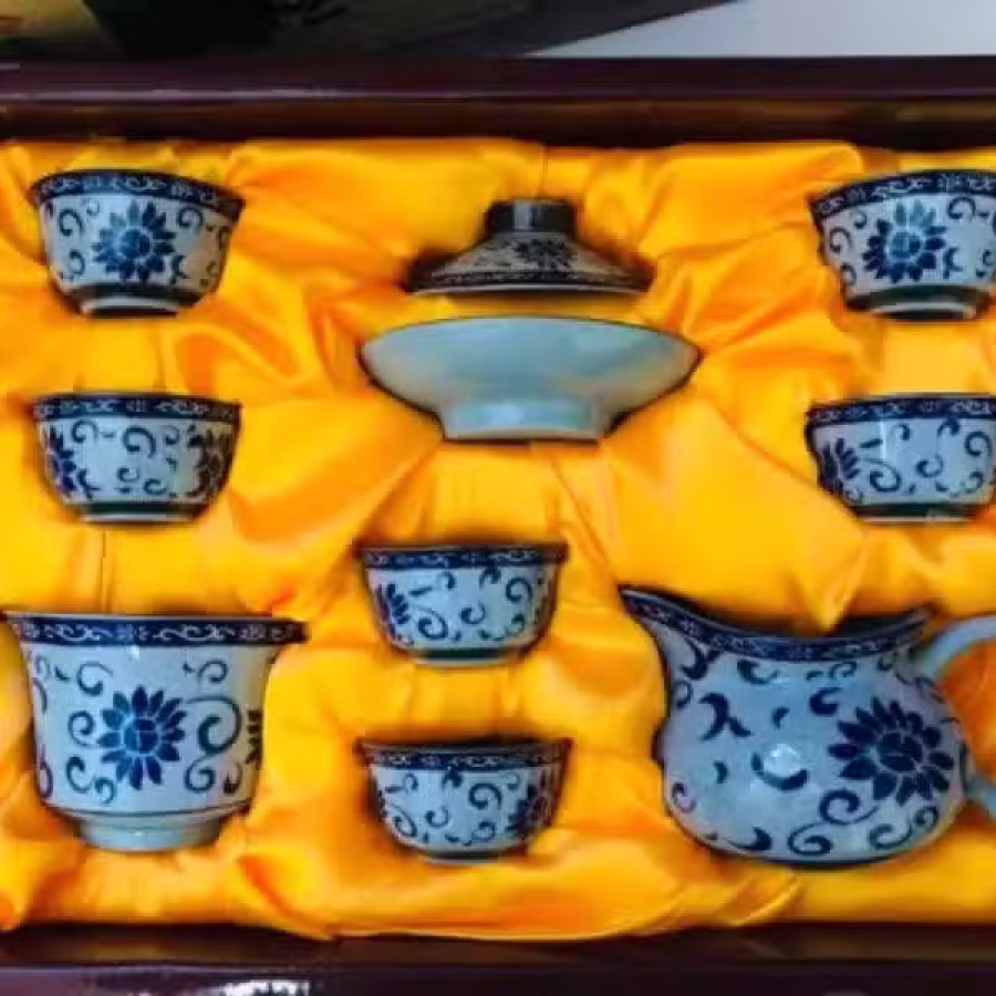 回国 转让 精品茶具 一套 图片 1