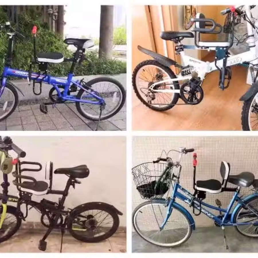 儿童座椅婴儿座椅自行车Ebike PMD踏板车PAB自行车MTB山地/公路车折叠 图片 2