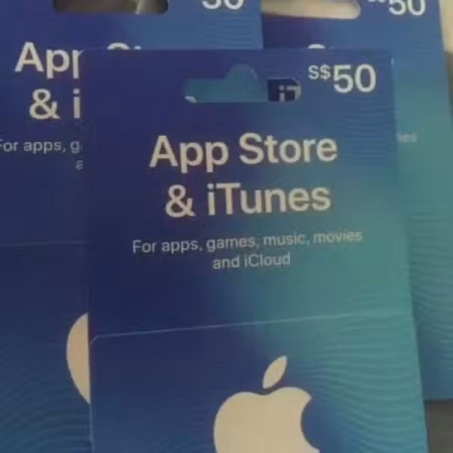 新加坡APP Store充值卡新币50 图片 1