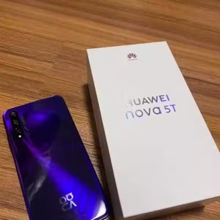  99%新 华为手机 Nova 5T 紫色️️️ 图片 1