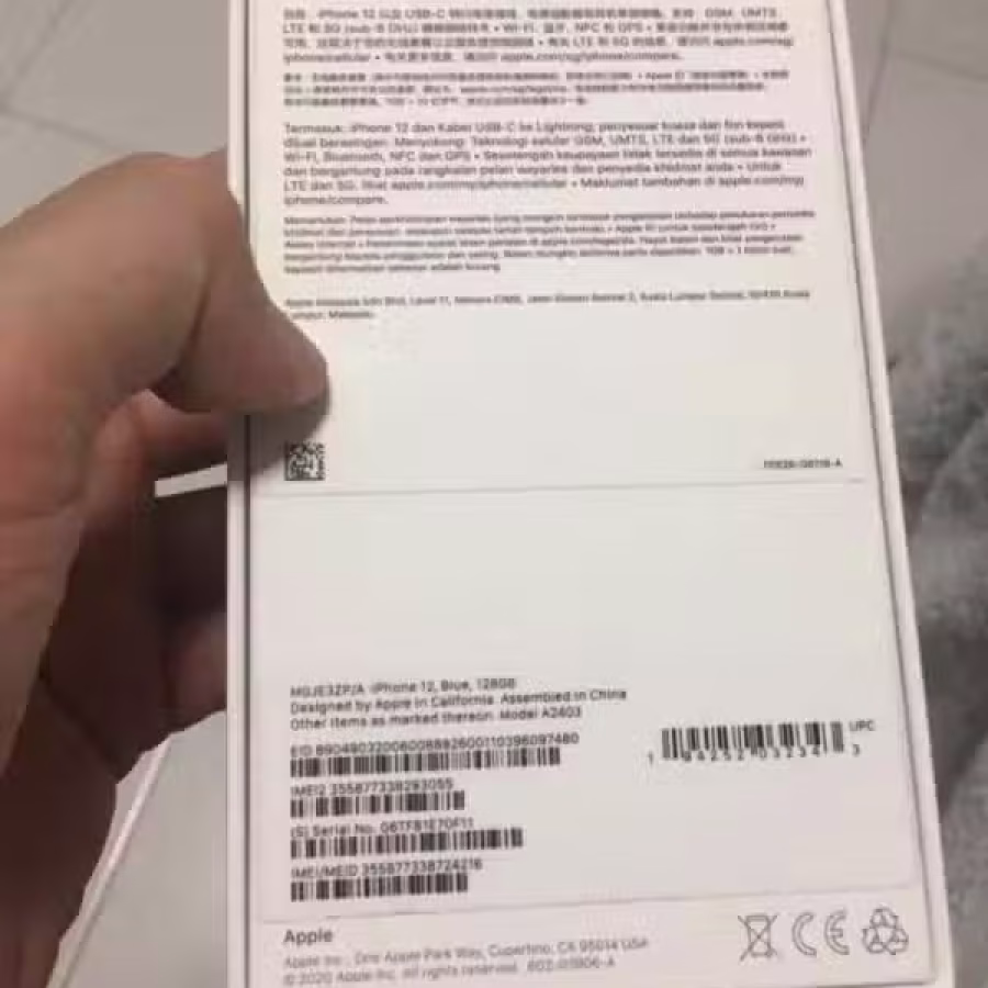 iPhone 12 128G 蓝色 图片 9