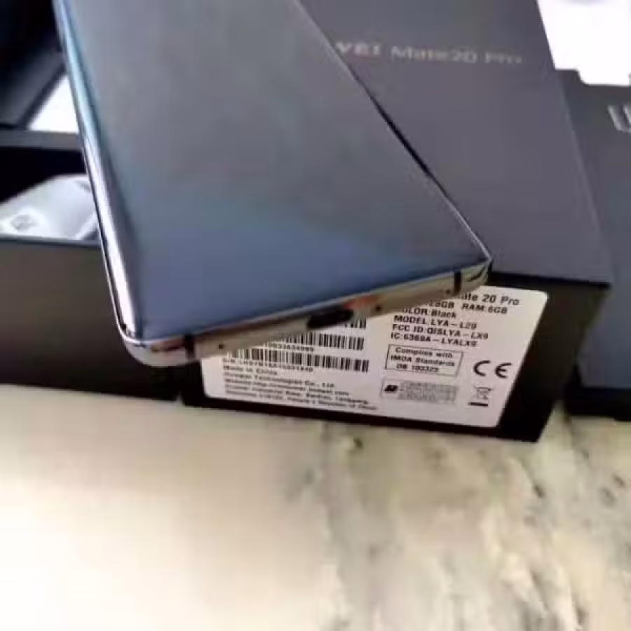 华为 mate20 Pro 屏下指纹识别版（UD） 曜石黑 几乎全新 图片 7