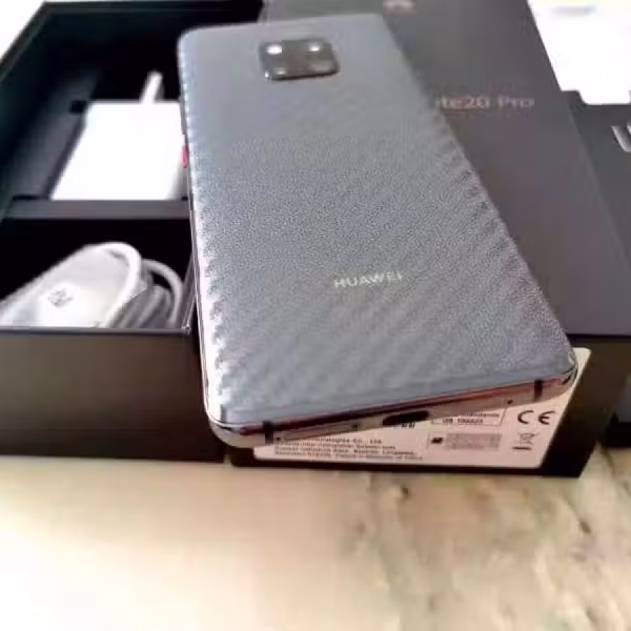华为 mate20 Pro 屏下指纹识别版（UD） 曜石黑 几乎全新 图片 8