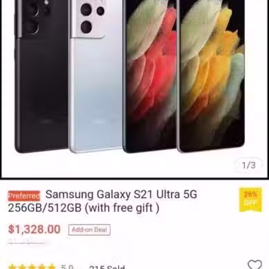 你牵线，我拿机！三星s21ultra256 图片 1