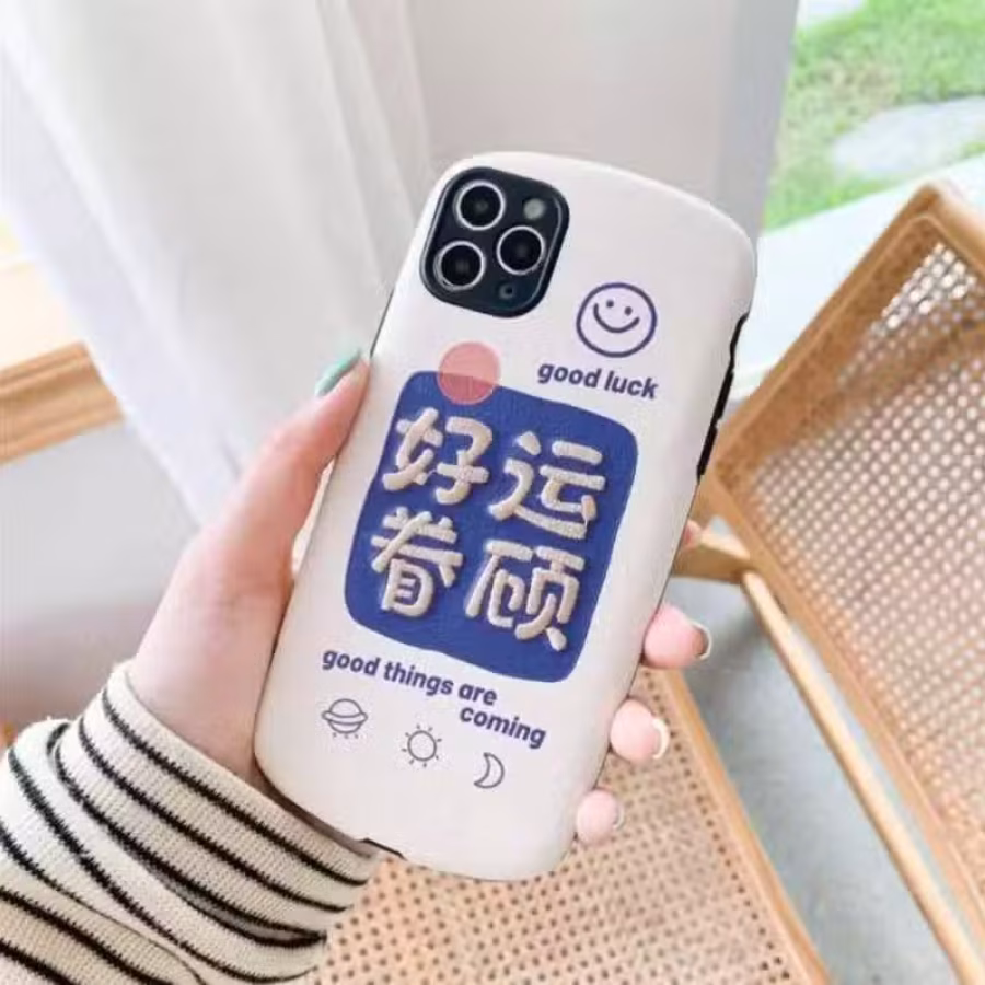 赠送手机膜！苹果11/12新款iPhone全包镜头软皮刺绣手机壳 图片 6