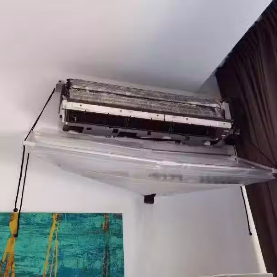 空调药水清洗 图片 1