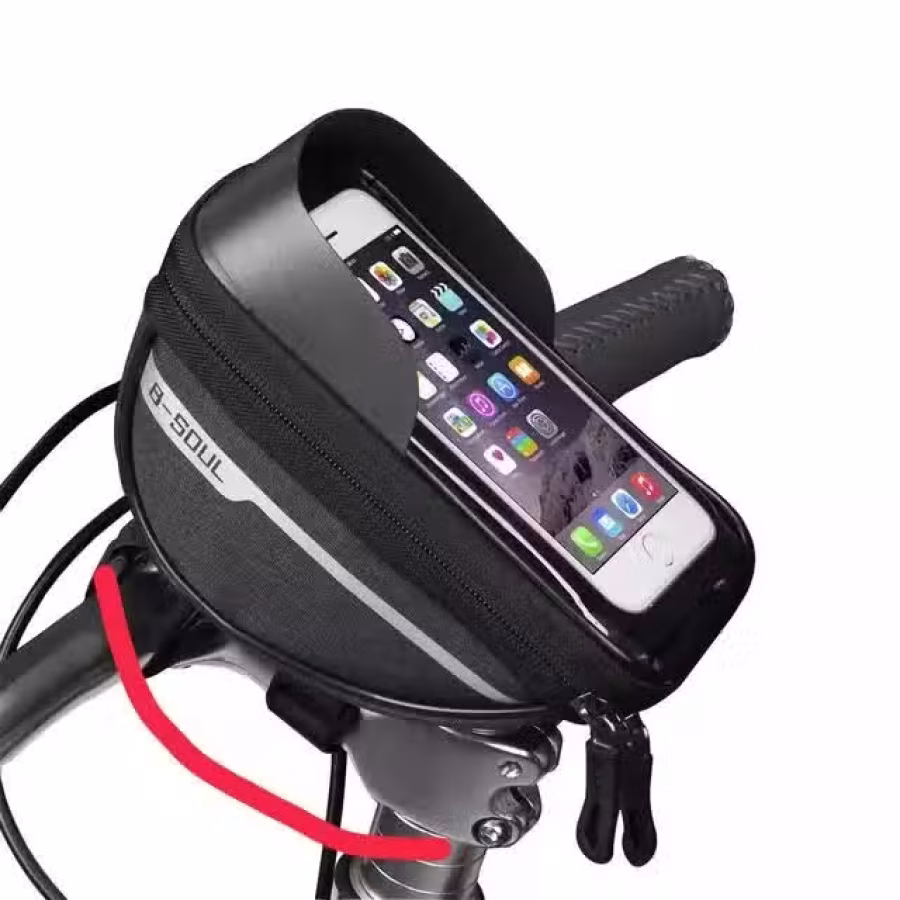 自行车  车把包 bicycle pouch 多功能用途 图片 2