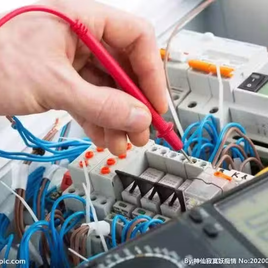 维修电工家庭跳电改电走线， 图片 2