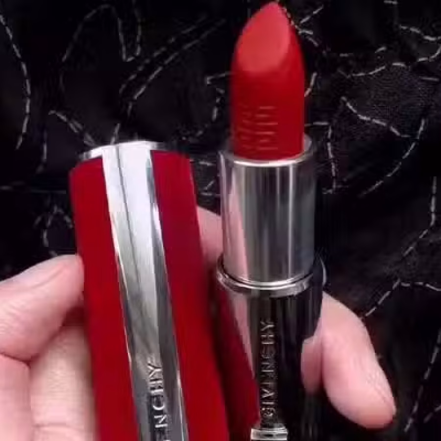 GIVENCHYLeRougeDeepVelvLipstick纪梵希N37口红 图片 1