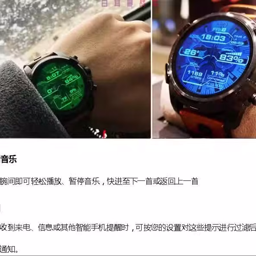 原价$648礼物 便宜给需要的朋友（全新密封）Diesel第四代智能手表安卓苹果 图片 30