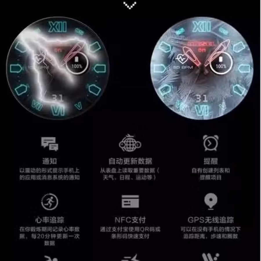 原价$648礼物 便宜给需要的朋友（全新密封）Diesel第四代智能手表安卓苹果 图片 16