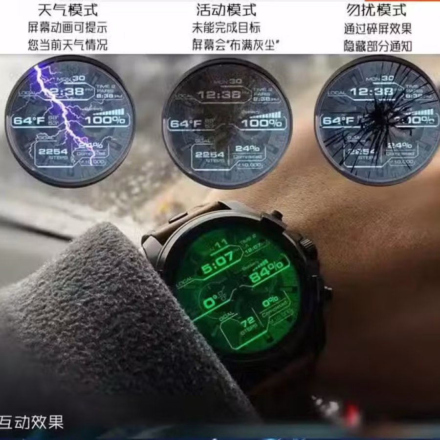 原价$648礼物 便宜给需要的朋友（全新密封）Diesel第四代智能手表安卓苹果 图片 17