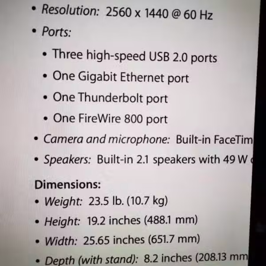 苹果显示器27寸 图片 4