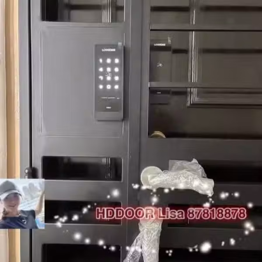 防火大门 铁门 房间门口厕所门 及相应电子锁的安装服务 图片 7