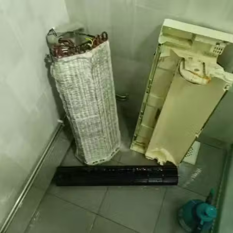 空调全拆药水清洗 图片 7