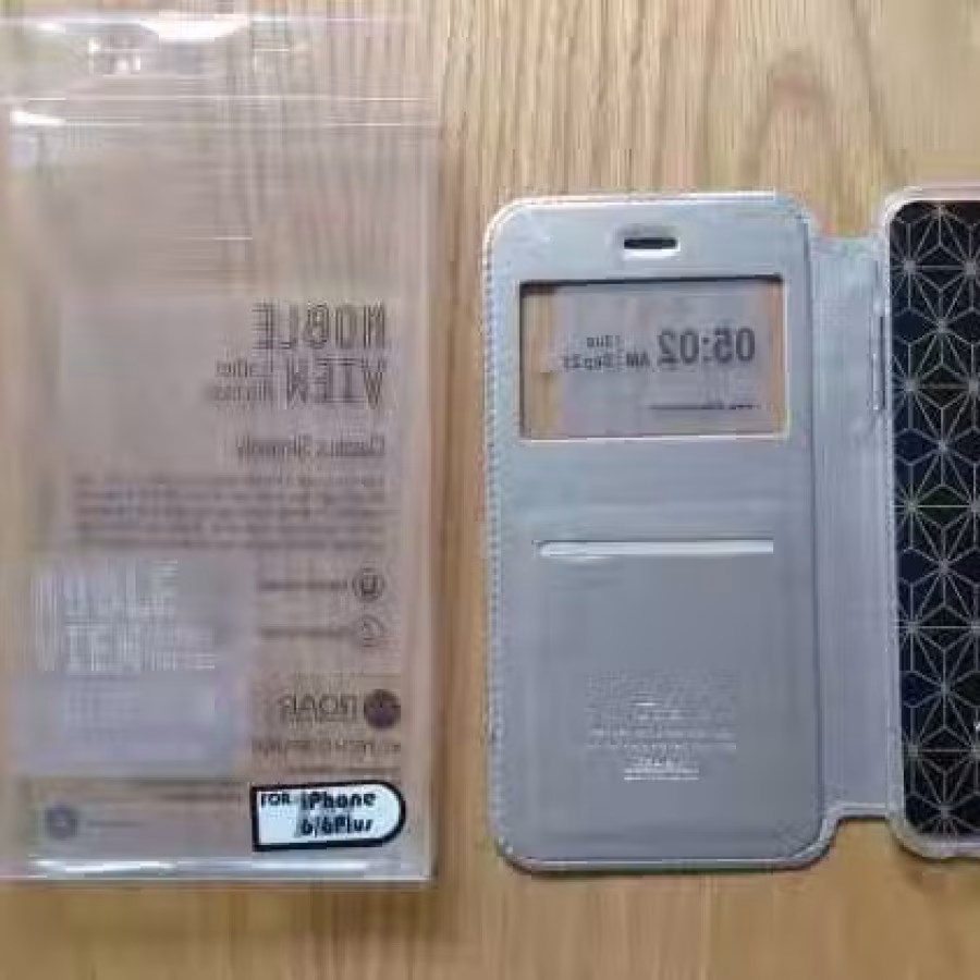 【苹果6/6s plus翻盖全包视窗手机套】$7就卖，还能小刀啊。 图片 2