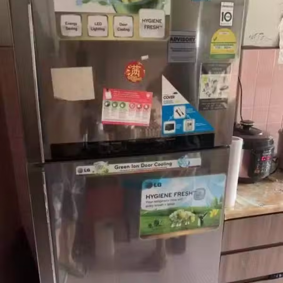 因搬家卖一个冰箱 送微波炉 图片 2