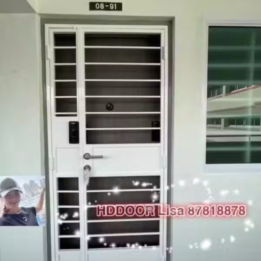 专属定制你喜欢的防火大门 铁门 房间门 厕所门及相应电子锁安装服务 图片 6